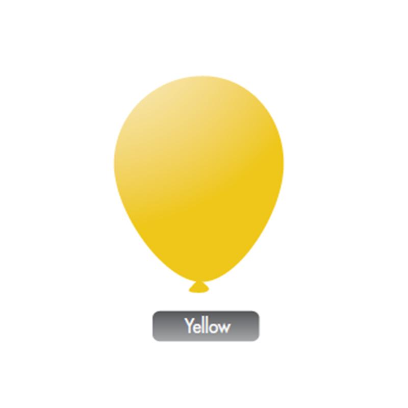 Standard Balloons - Yellow